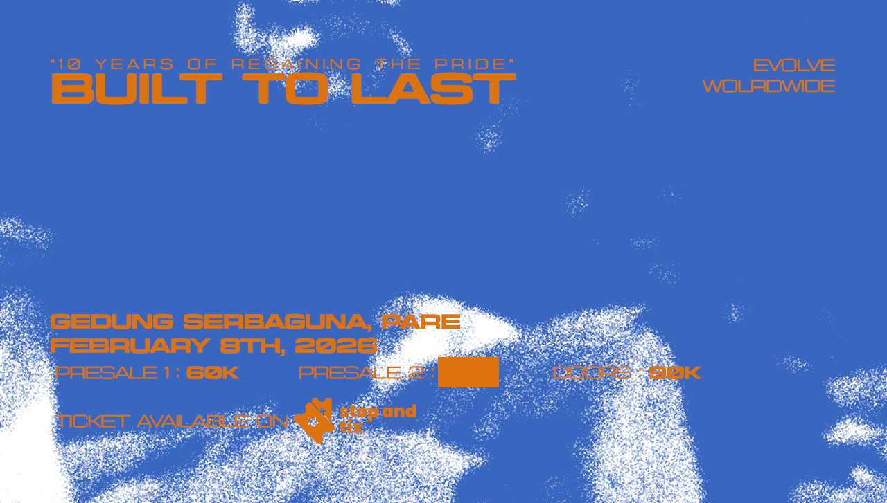 BUILT TO LAST 2026 "10 YEARS REGAINING THE PRIDE"